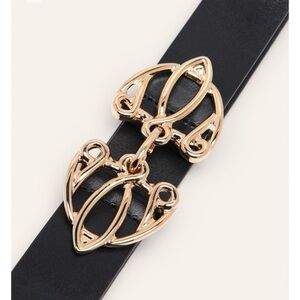 BA&SH Bilissi belt black size 90